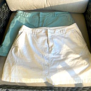 Two (2) Dockers Skorts
